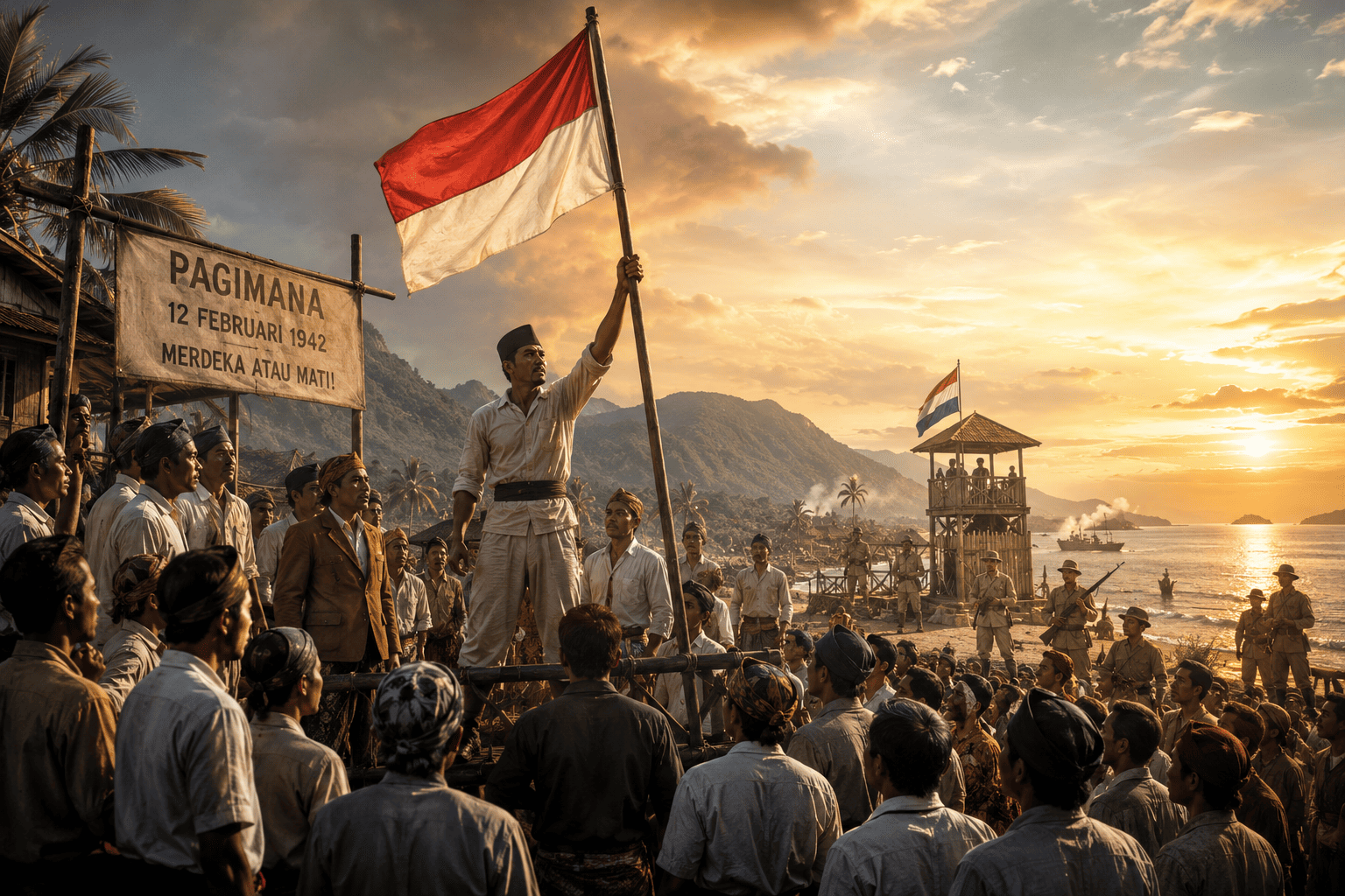 Sejarah Peristiwa Patriotik 12 Februari 1942 Pagimana